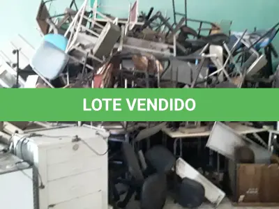 LOTE 012 - SUCATAS DE FERRO