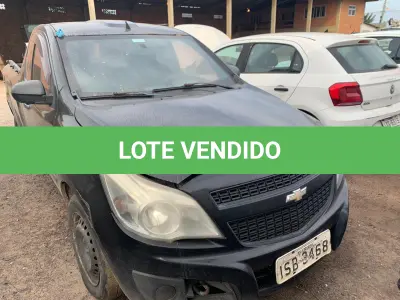 LOTE 005 - VEÍCULO GM/CHEVROLET MONTANA, LS, ano 2011, modelo 2012