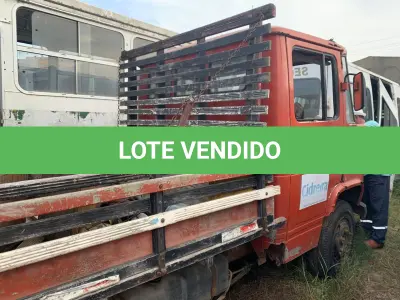 LOTE 002 - CAMINHÃO MERCEDES BENZ, L 608 D, ano 1982, modelo 1982