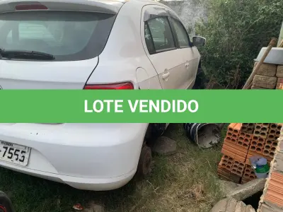 LOTE 014 - VEÍCULO VW/GOL 1.0, ano 2012 e modelo 2013