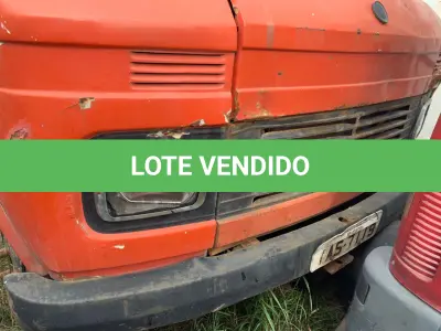 LOTE 002 - CAMINHÃO MERCEDES BENZ, L 608 D, ano 1982, modelo 1982