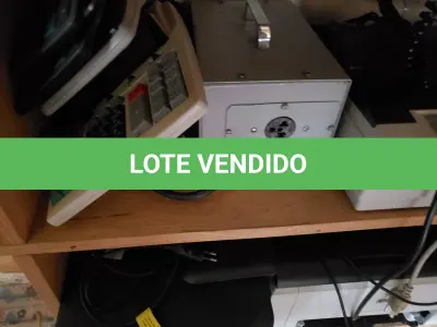 LOTE 008 - Equipamentos de Informática - CPUs, Nobreak, Estabilizador, impressoras, teclados, mouses, caixas de som, entre outros