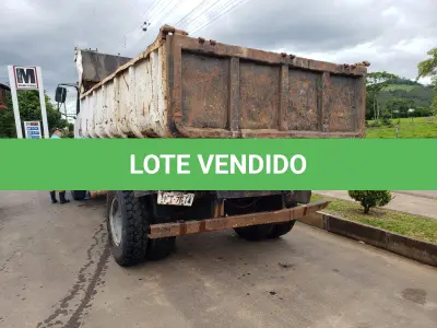 LOTE 003 - CAMINHÃO BASCULANTE M. BENZ/L 1618, ano de fabricação/modelo 1990/1991