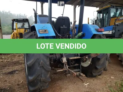 LOTE 001 - TRATOR AGRÍCULA, MARCA NEW  HOLLAND, MODELO TL 75, diesel, ano e modelo 2014