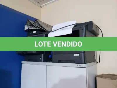 LOTE 008 - Equipamentos de Informática - CPUs, Nobreak, Estabilizador, impressoras, teclados, mouses, caixas de som, entre outros