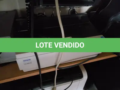 LOTE 008 - Equipamentos de Informática - CPUs, Nobreak, Estabilizador, impressoras, teclados, mouses, caixas de som, entre outros