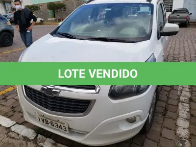 LOTE 003 - VEÍCULO GM Spin, 1.8 LTZ, placas IVB-6343, flex, ano 2013,  modelo 2014