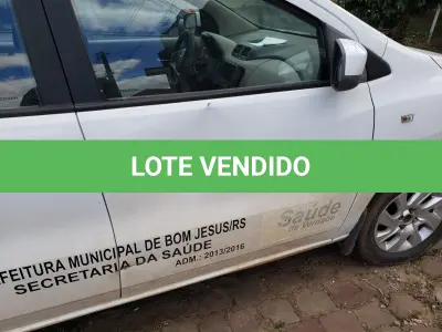 LOTE 003 - VEÍCULO GM Spin, 1.8 LTZ, placas IVB-6343, flex, ano 2013,  modelo 2014