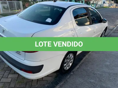 LOTE 001 - Veículo Peugeot/207 passion XR S, Branco, 5P/82CV, Gasolina
