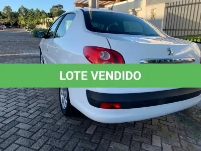 LOTE 001 - Veículo Peugeot/207 passion XR S, Branco, 5P/82CV, Gasolina