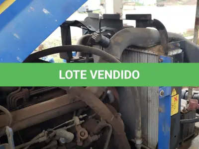 LOTE 001 - TRATOR AGRÍCULA, MARCA NEW  HOLLAND, MODELO TL 75, diesel, ano e modelo 2014