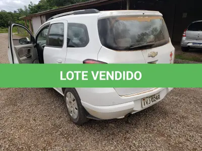 LOTE 003 - AUTOMÓVEL CHEVROLET, SPIN 1.8 L MT LTZ, ano de fabricação/modelo 2013/2014