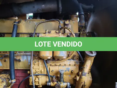 LOTE 002 - PÁ CARREGADEIRA, MICHIGAN, 55C, diesel,  ano e modelo 1985