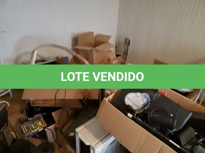 LOTE 010 - SUCATAS DE INFORMÁTICA E ELETRÔNICOS – No Breaks, impressoras,  ar-condicionado, forno