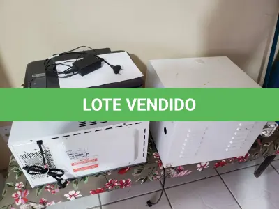 LOTE 008 - Equipamentos de Informática - CPUs, Nobreak, Estabilizador, impressoras, teclados, mouses, caixas de som, entre outros