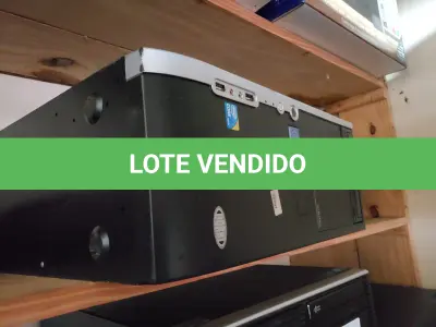 LOTE 008 - Equipamentos de Informática - CPUs, Nobreak, Estabilizador, impressoras, teclados, mouses, caixas de som, entre outros