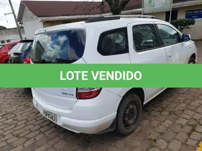 LOTE 003 - VEÍCULO GM Spin, 1.8 LTZ, placas IVB-6343, flex, ano 2013,  modelo 2014