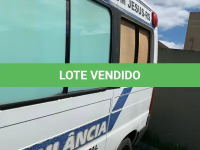 LOTE 005 - MICROONIBUS AMBULÂNCIA FIAT/DUCATO, MC TCA, PLACAS IUP4266, diesel, branca, ano 2013, modelo 2014