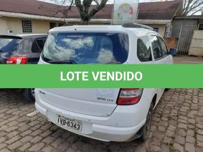 LOTE 003 - VEÍCULO GM Spin, 1.8 LTZ, placas IVB-6343, flex, ano 2013,  modelo 2014