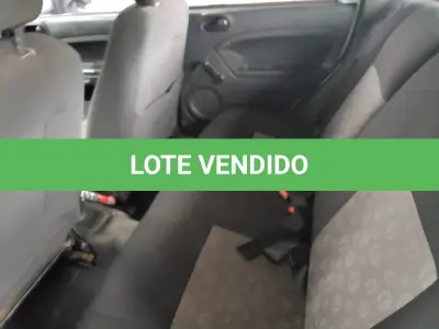 LOTE 006 - VEÍCULO FORD FIESTA, flex, placas ISI 2078, branca, ano 2011  e modelo 2012
