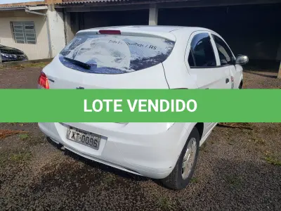 LOTE 005 - VEÍCULO CHEVROLET/ONIX, JOYE, PLACAS IXT-0096, ANO/MODELO 2017