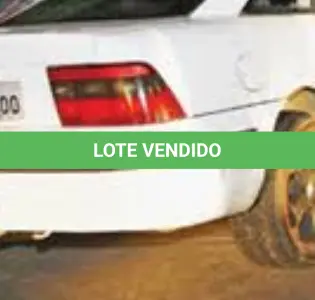LOTE 002 - UM VEÍCULO CHEVROLET CALIBRA 16V, PLACAS ICV-6500, RENAVAM 632942258, ANO 1995, COR BRANCA