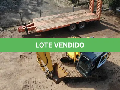 LOTE 003 - ESCAVADEIRA HYUNDAI, 140 LC7, DIESEL, ANO/MODELO 2011, 5.827 H