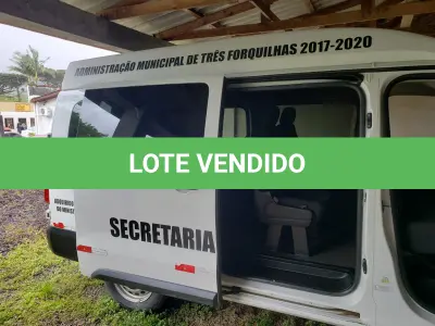 LOTE 001 - MICROONIBUS PEUGEOT, Expert Eurolaf, diesel, placas IZZ-6B74, ano 2019 e modelo 2020