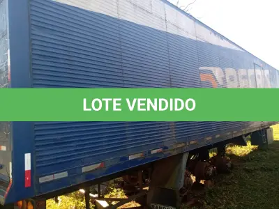 LOTE 005 - UM SEMI-REBOQUE, MARCA SR/RANDON SR FG, COM BAÚ, PLACAS IMY-9780, RENAVAM 877728089, ANO 2006, COR AZUL