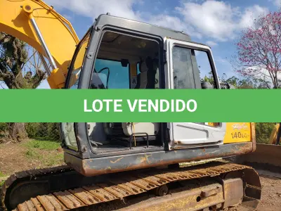 LOTE 003 - ESCAVADEIRA HYUNDAI, 140 LC7, DIESEL, ANO/MODELO 2011, 5.827 H