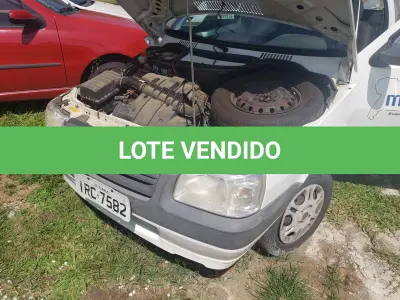 LOTE 001 - VEÍCULO FIAT UNO/MILLE, PLACAS IRC-7582, RENAVAM 233215964.