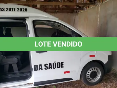 LOTE 001 - MICROONIBUS PEUGEOT, Expert Eurolaf, diesel, placas IZZ-6B74, ano 2019 e modelo 2020