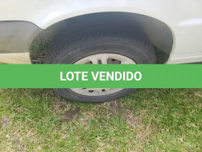 LOTE 001 - VEÍCULO FIAT UNO/MILLE, PLACAS IRC-7582, RENAVAM 233215964.
