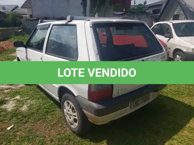 LOTE 001 - VEÍCULO FIAT UNO/MILLE, PLACAS IRC-7582, RENAVAM 233215964.