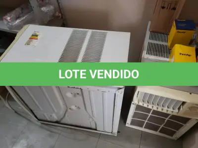 LOTE 002 - SUCATAS DE INFORMÁTICA, AR CONDICIONADO E GELADEIRA