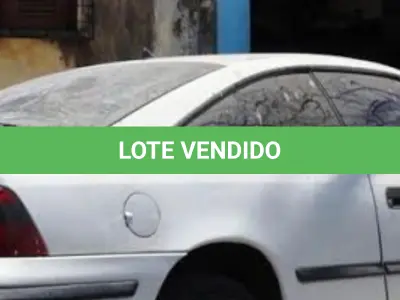 LOTE 002 - UM VEÍCULO CHEVROLET CALIBRA 16V, PLACAS ICV-6500, RENAVAM 632942258, ANO 1995, COR BRANCA