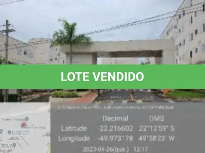 LOTE 230 - Estado: SP / Cidade: MARILIA / COND MARROCOS RESIDENCIAIS SALE