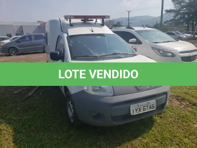 LOTE 003 - AMBULÂNCIA FIAT FIORINO, PLACA IYX-6746, ANO 2018, MODELO 2019