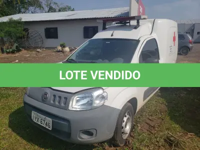 LOTE 003 - AMBULÂNCIA FIAT FIORINO, PLACA IYX-6746, ANO 2018, MODELO 2019