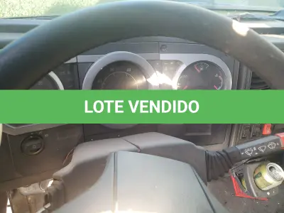 LOTE 002 - UM CAMINHÃO FORD/CARGO 2428E, PLACAS IOZ-7081, ANO 2008, MODELO 2009, CMT, 35,00 TONELADAS, COM CARROCERIA 9M