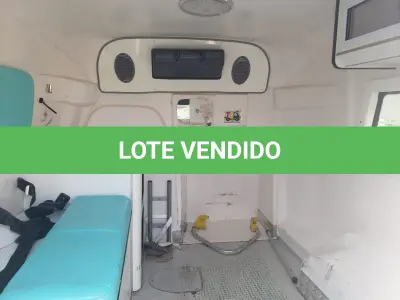 LOTE 003 - AMBULÂNCIA FIAT FIORINO, PLACA IYX-6746, ANO 2018, MODELO 2019