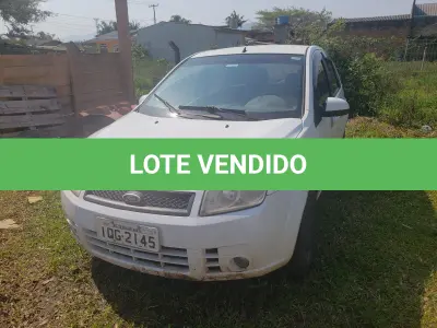 LOTE 001 - UM VEÍCULO FORD/FIESTA 1.6, FLEX, PLACA IQG-2145, ANO 2009, MODELO 2010