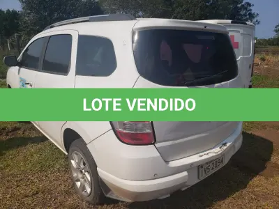 LOTE 002 - UM VEÍCULO GM/SPIN 1.8 LTZ, PLACA IVS-2894, ANO 2014, MODELO 2015, COM APROX 415.000 KM