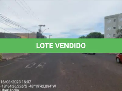 LOTE 066 - Estado: MG / Cidade: UBERLANDIA / COND RES PARQUE TRILHAS DO SOL