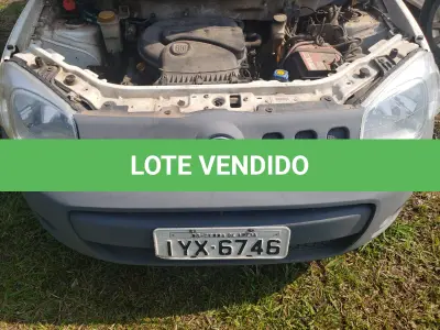 LOTE 003 - AMBULÂNCIA FIAT FIORINO, PLACA IYX-6746, ANO 2018, MODELO 2019
