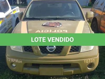 LOTE 085 - NISSAN/FRON TIER XE 25 X4