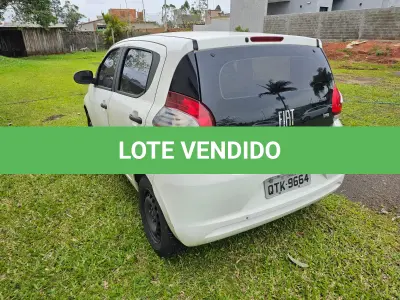 LOTE 002 - Um veículo automóvel FIAT/MOBI LIKE (Nacional) , corbranca, a álcool/gasolina, ano de fabricação e modelo 2019/2020, placa QTK9664
