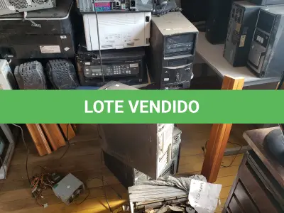 LOTE 007 - SUCATAS DE INFORMÁTICA