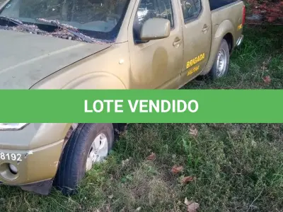 LOTE 083 - NISSAN/FRON TIER LE 25 X4