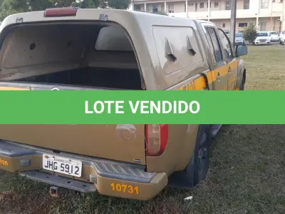 LOTE 085 - NISSAN/FRON TIER XE 25 X4